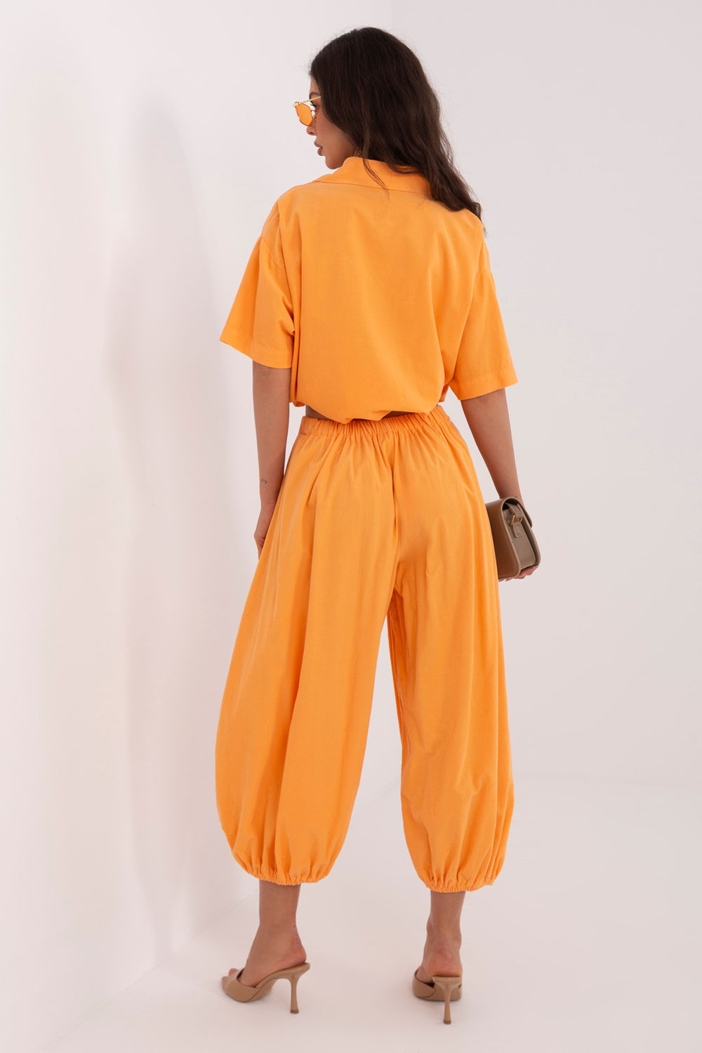 Spodnie Damskie Model IT-SP-FL10309-1.02 Light Orange - Italy Moda - obrazek 2