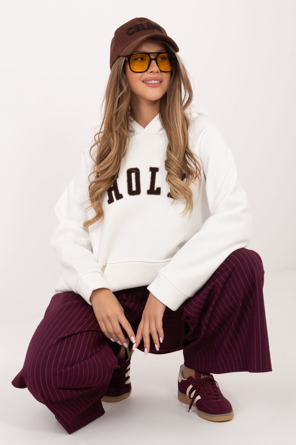 Bluza Damska Model RV-BL-A1082.10 Ecru - Rue Paris - obrazek 4