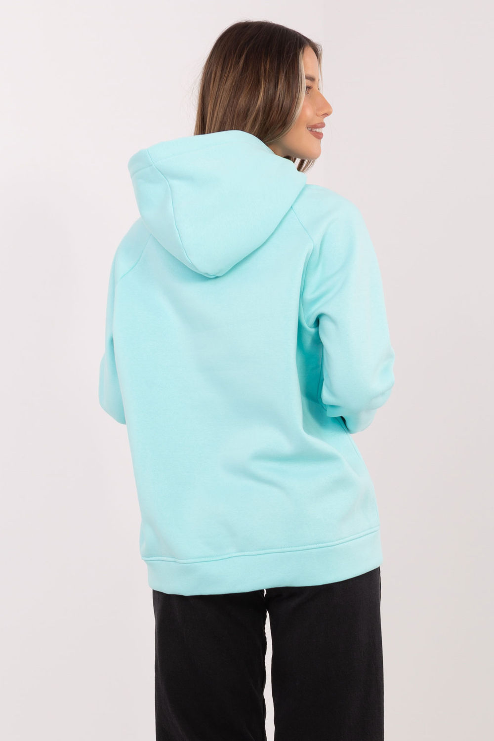 Bluza Damska Model RV-BL-A1082.24 Mint - Rue Paris - obrazek 3