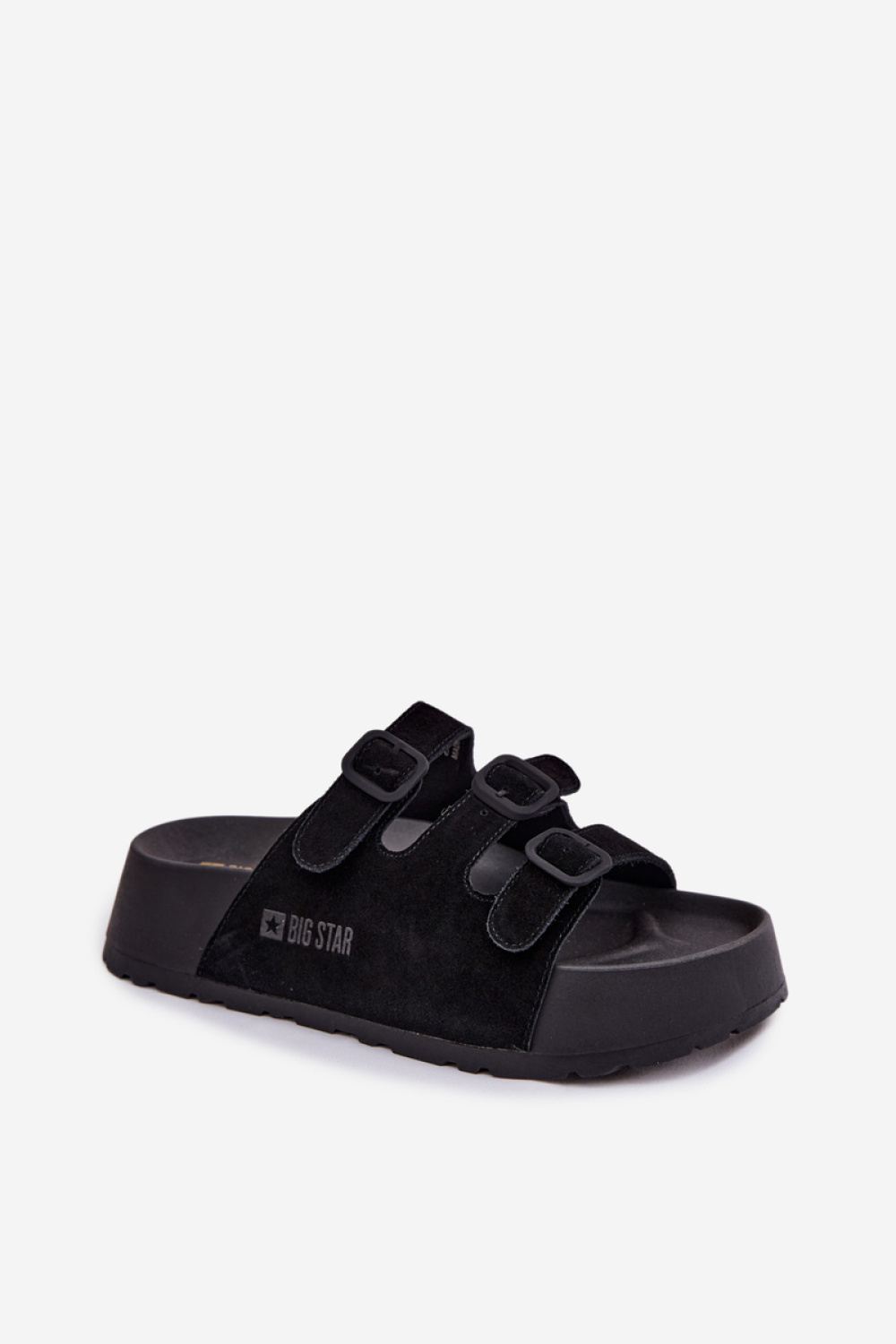 Sandał Klapki Model Big Star TT274531 Black - Step in style - obrazek 2