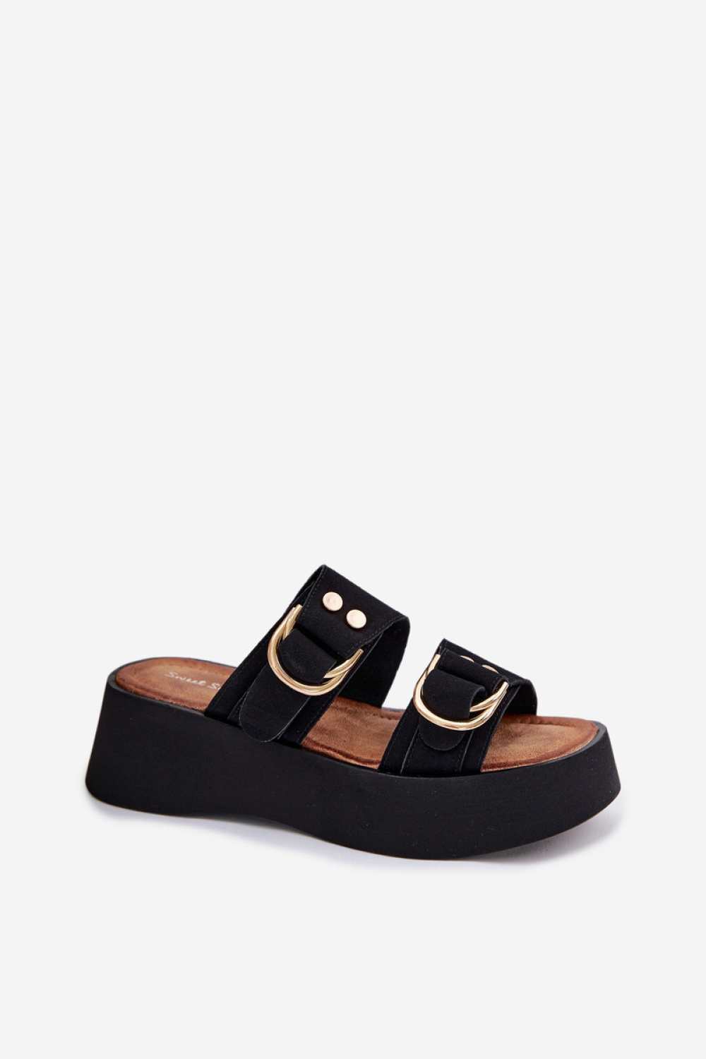 Sandał Klapki Model Nelirae A763 Black - Step in style - obrazek 2