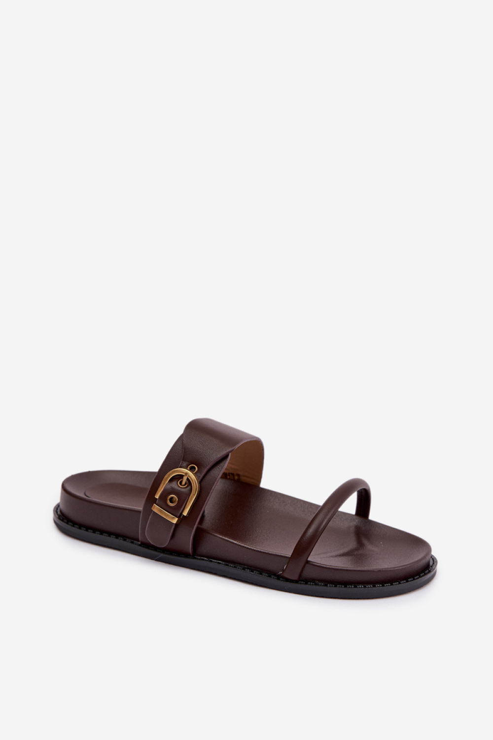 Sandał Klapki Model Sarilisse DM578 Czekolada - Step in style - obrazek 2