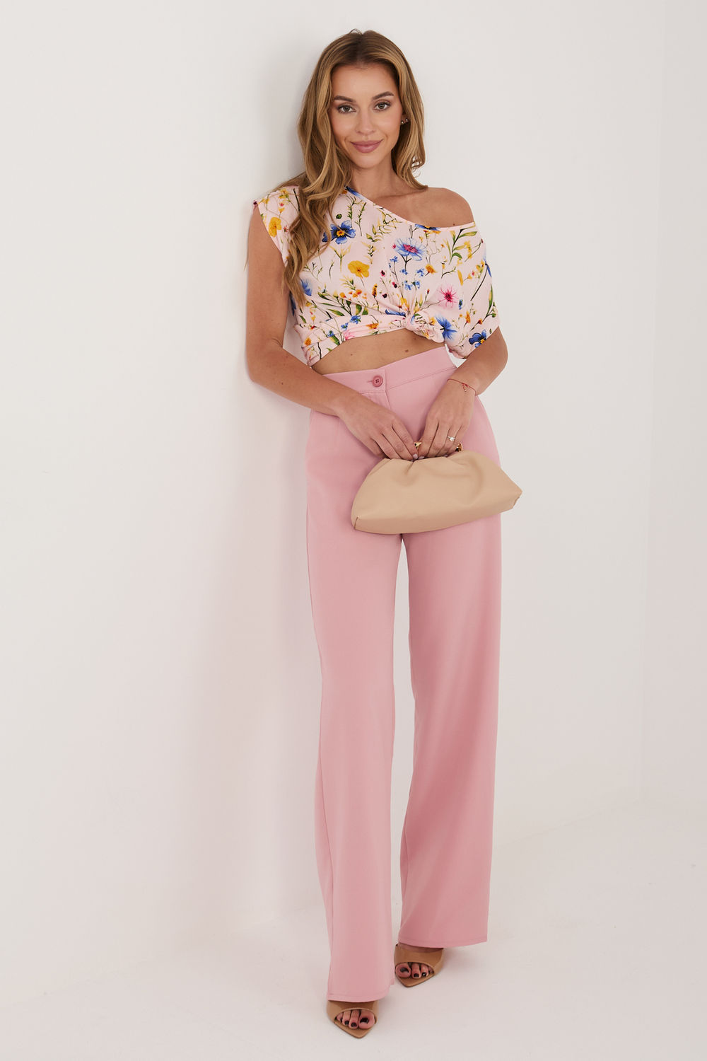 Bluzka Model D73771AG10978AA Light Pink - Sublevel - obrazek 2