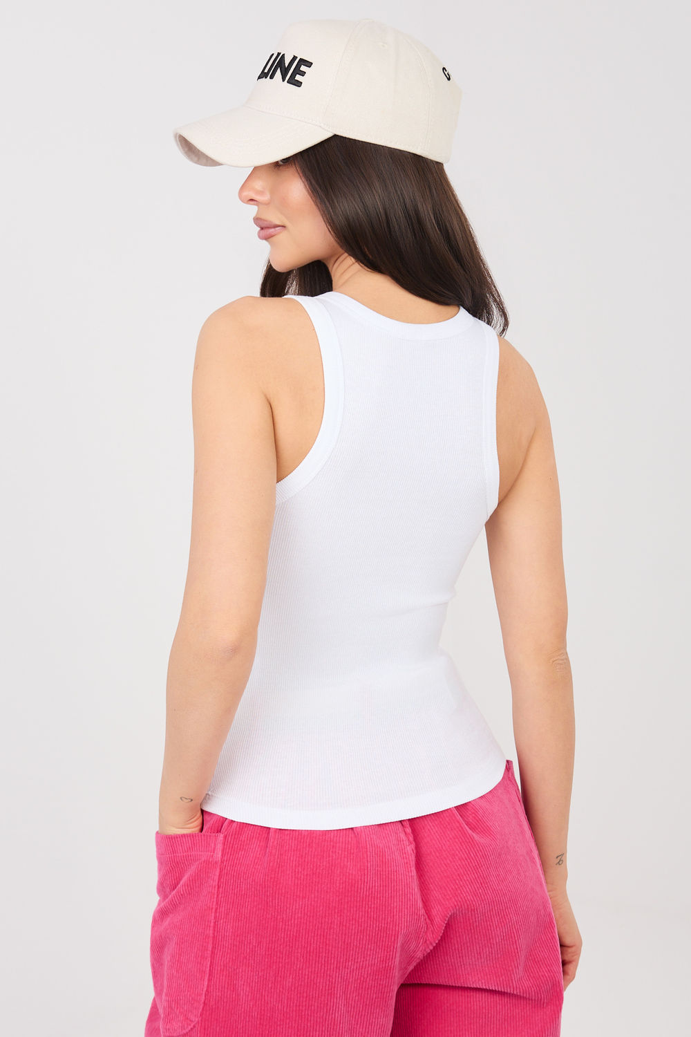 Koszulka Top Model D16005AH02661B White - Sublevel - obrazek 3