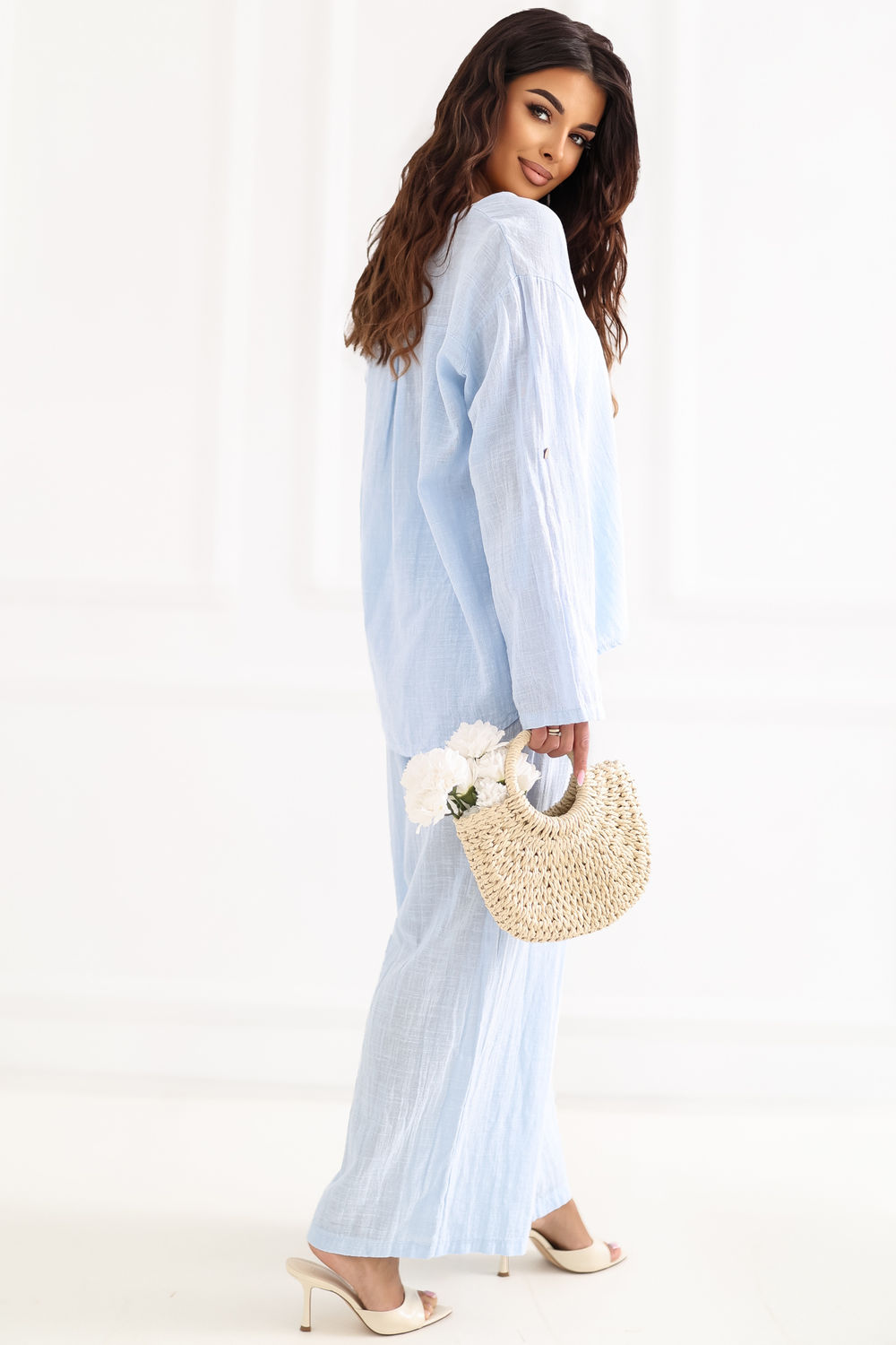 Bluzka Model IT-BZ-3130.21 Light Blue - Italy Moda - obrazek 4
