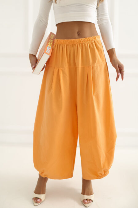 Spodnie Damskie Model IT-SP-FL9321.95 Light Orange - Italy Moda