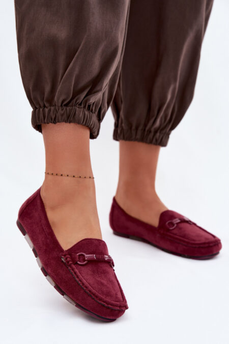 Mokasyny Model Olisa 6358 Bordo - Step in style