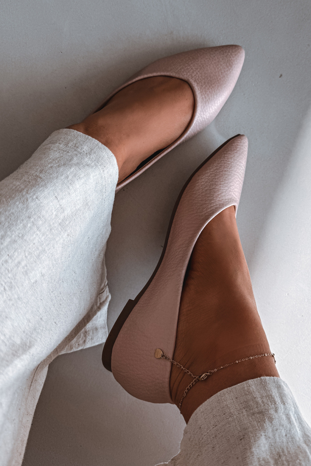 Baleriny Model Nelisa 1740 Pink - Step in style - obrazek 2