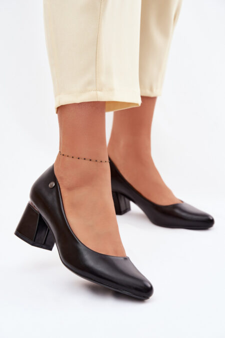 Czółenka Model Vinceza 62292 Black - Step in style