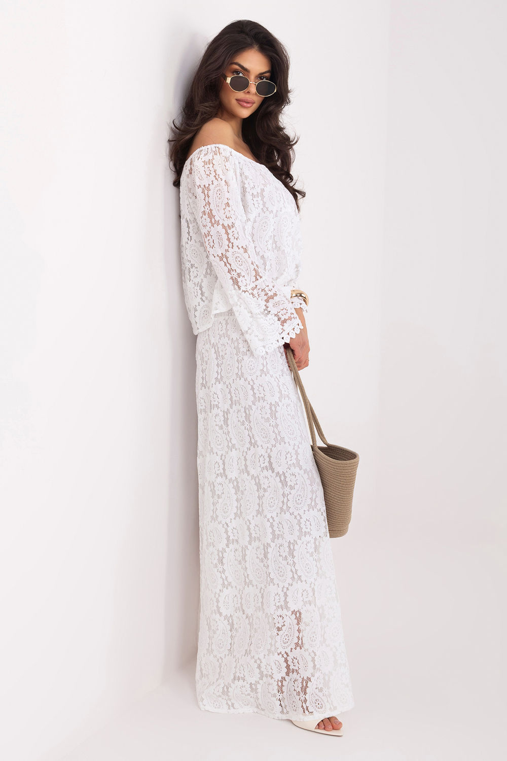 Bluzka Model MI-BZ-88500.79 White - Italy Moda - obrazek 2