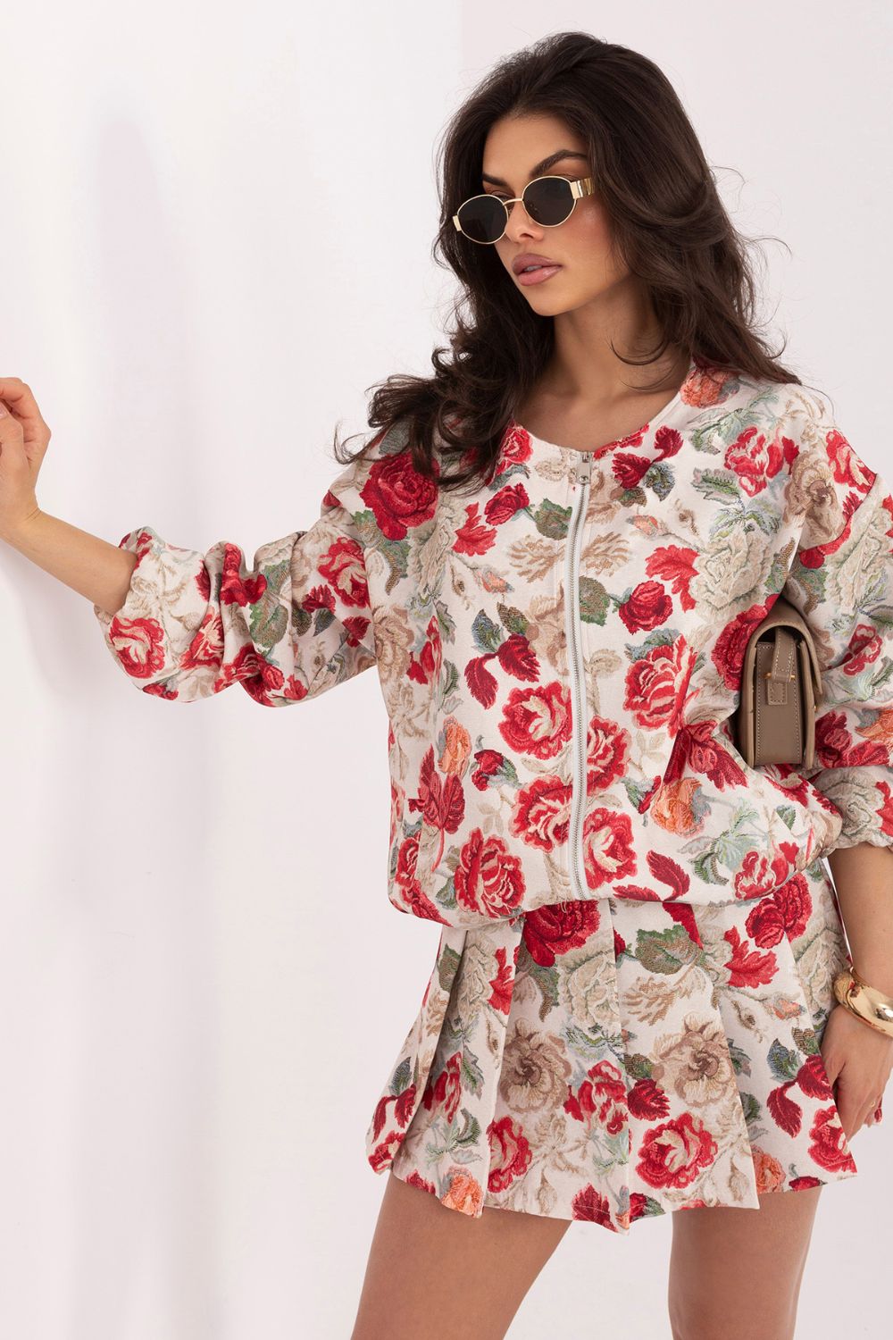 Kurtka Damska Model IT-KR-FL10357-1.30 Red - Italy Moda - obrazek 4