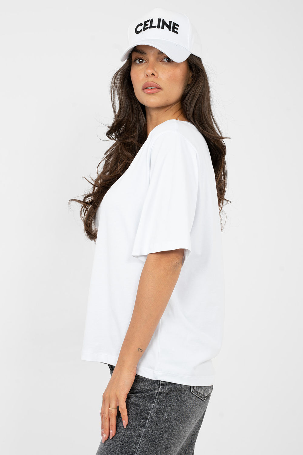 Tshirt Damski Model RV-TS-A1089.87 White - Rue Paris - obrazek 4