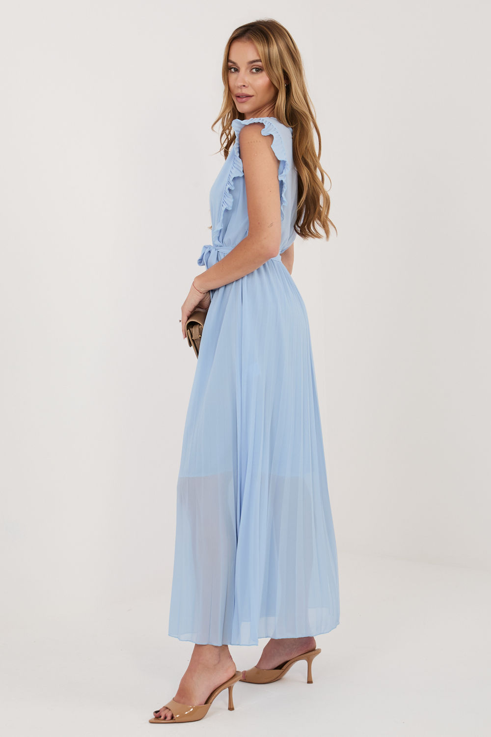Sukienka Model IT-SK-13166.60 Light Blue - Rue Paris - obrazek 2