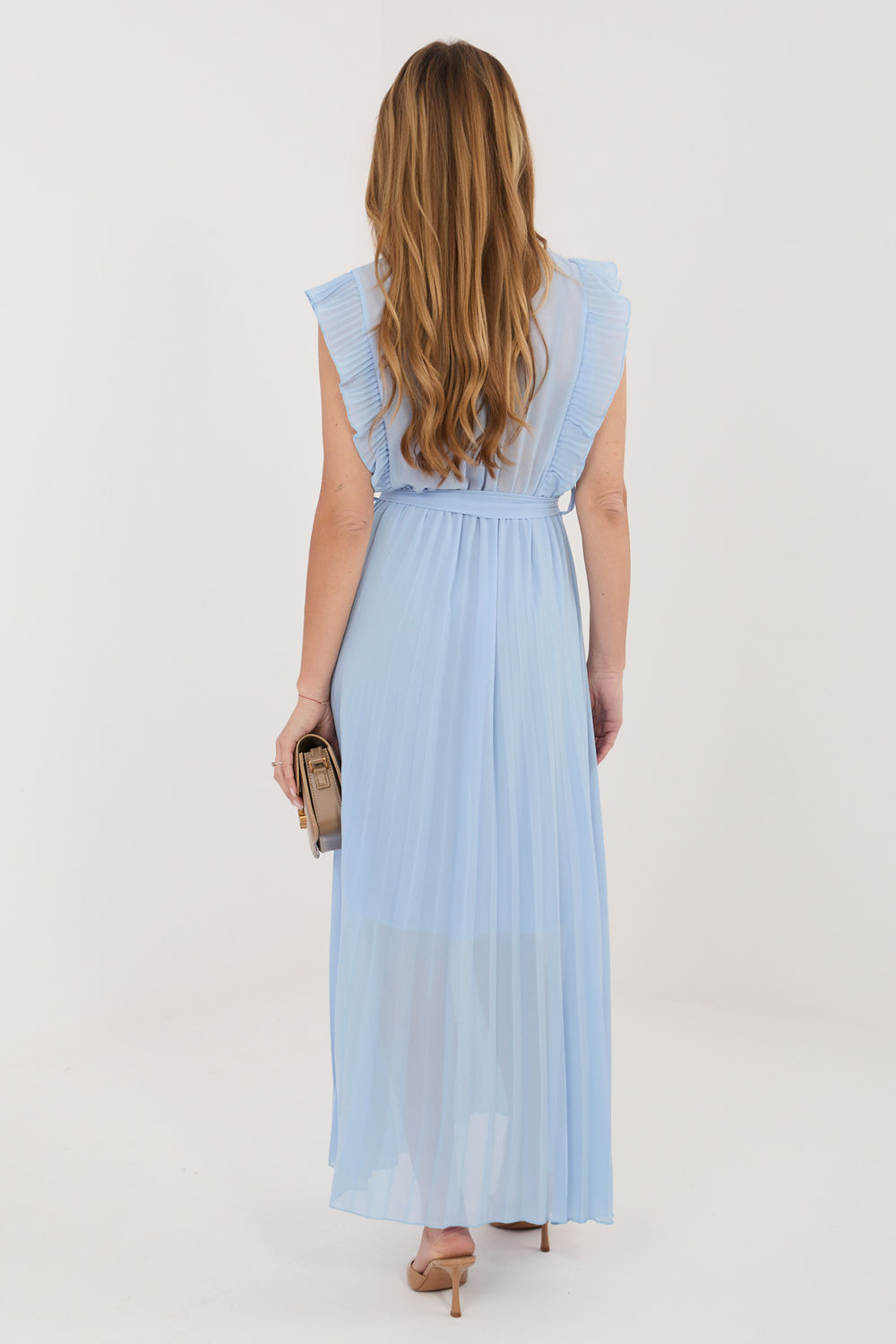 Sukienka Model IT-SK-13166.60 Light Blue - Rue Paris - obrazek 3