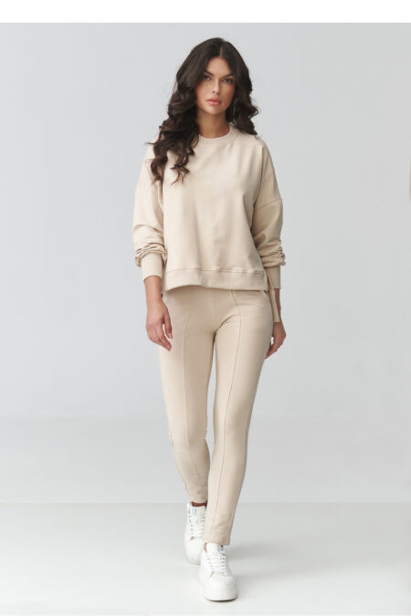 Spodnie Komplet Model M917 Light Beige - Makadamia