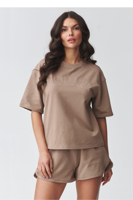 Spodnie Komplet Model M918 Mocca - Makadamia