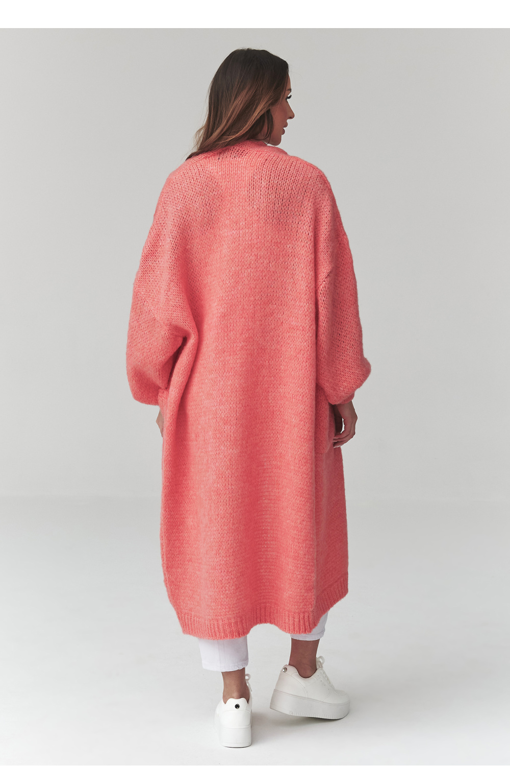 Sweter Kardigan Model S172 Marakuja - Makadamia - obrazek 3