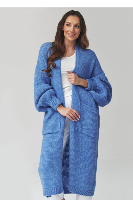 Sweter Kardigan Model S172 Blue Jeans - Makadamia