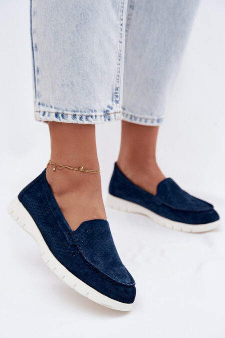 Mokasyny Model Vinceza 95360 Navy - Step in style