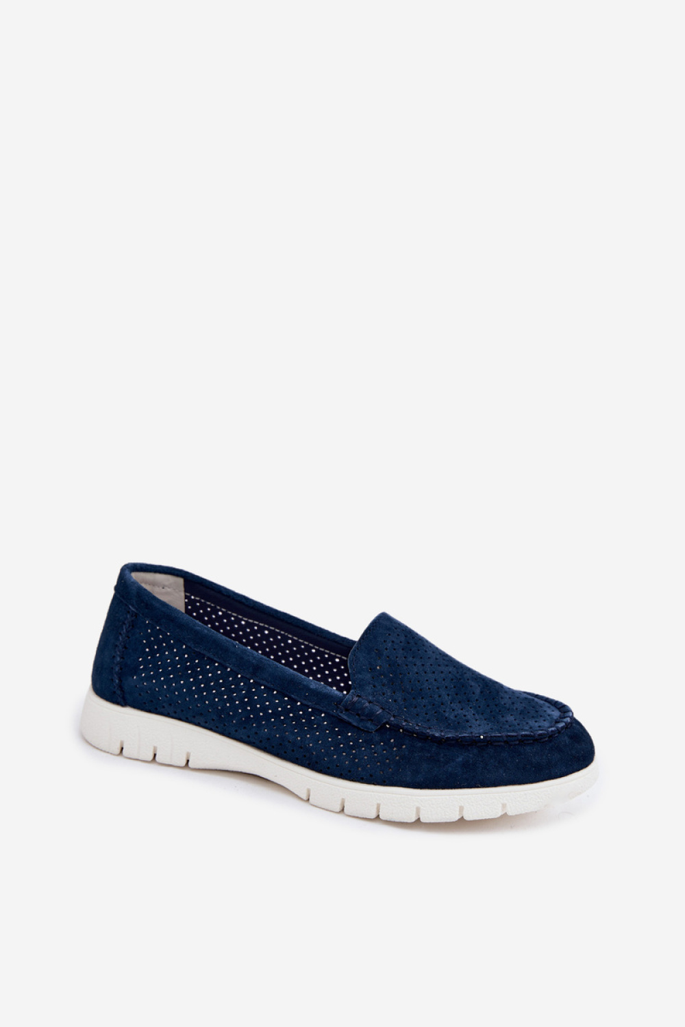 Mokasyny Model Vinceza 95360 Navy - Step in style - obrazek 2