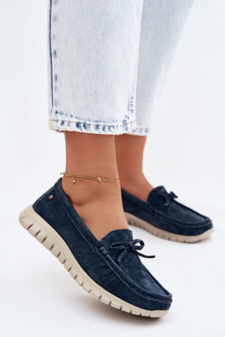 Mokasyny Model Vinceza 95401 Navy - Step in style