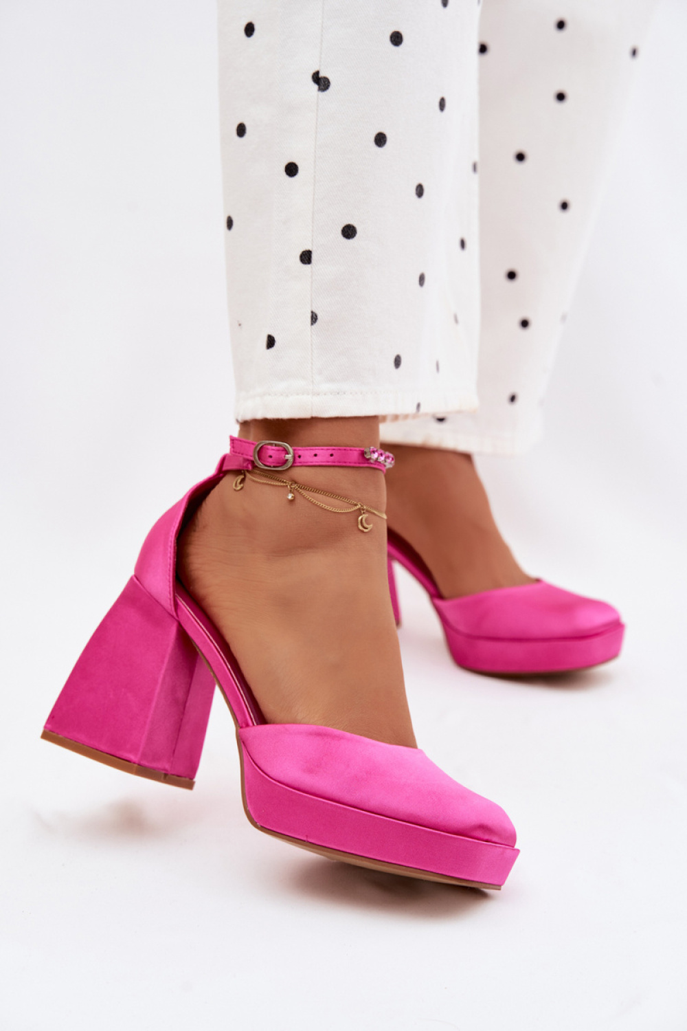 Sandały Model Calistae H-9 Fuksja - Step in style