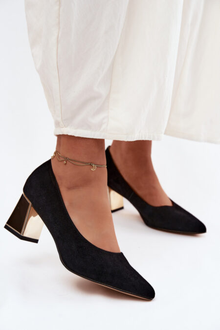 Czółenka Model Vinceza 66921 Black - Step in style