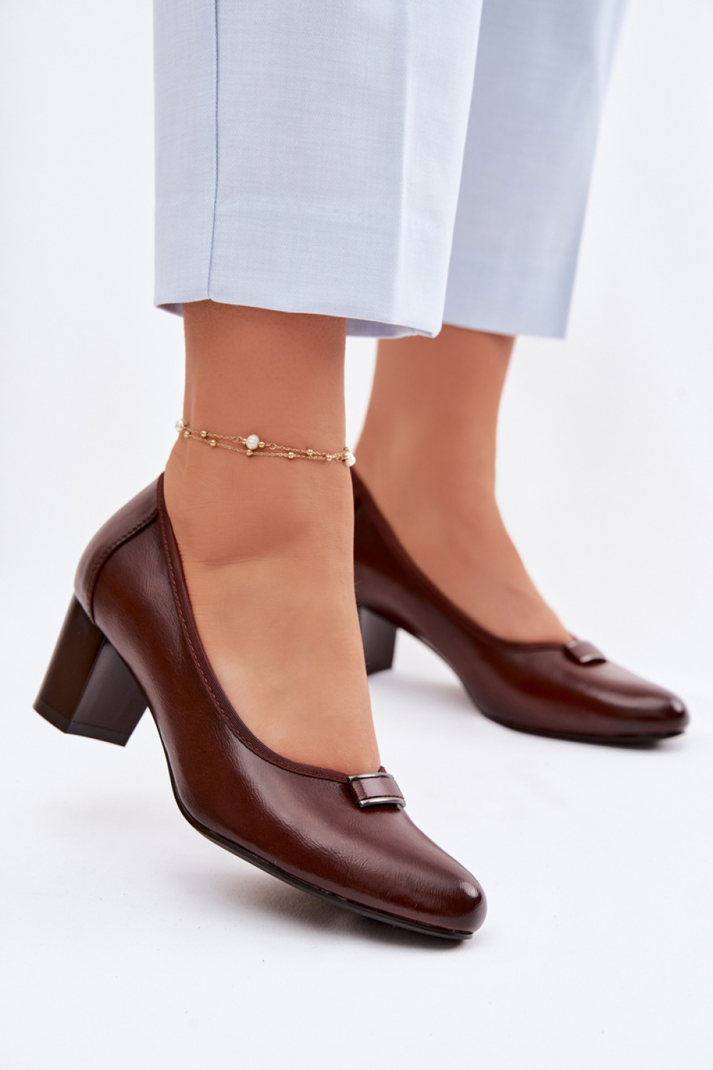 Czółenka Model Vinceza 58622 Brown - Step in style