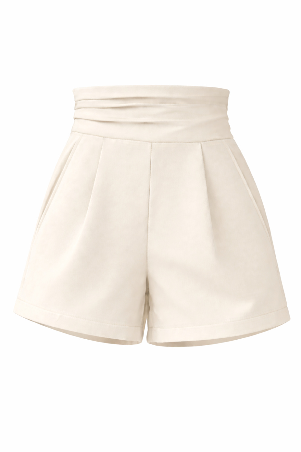 Szorty Damskie Model Percy 562917005 Beige - LaBalancia - obrazek 2
