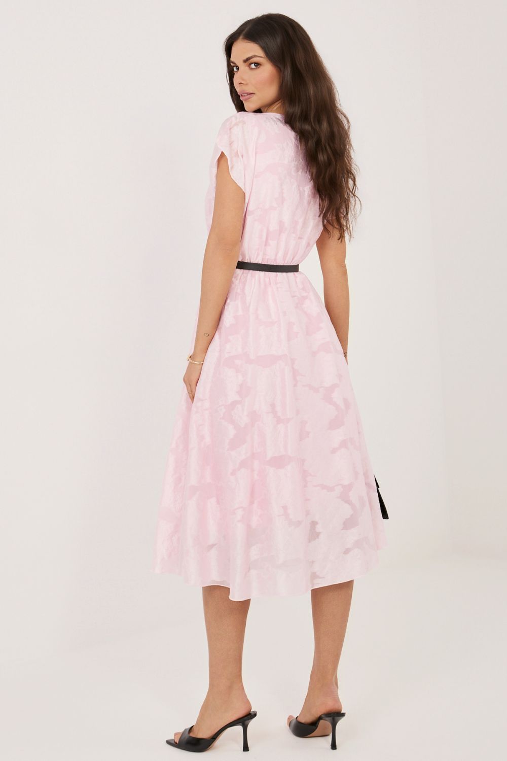 Sukienka Model IT-SK-16060.91 Light Pink - Rue Paris - obrazek 3