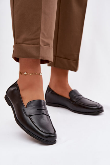 Mokasyny Model Vinceza 18121 Black - Step in style