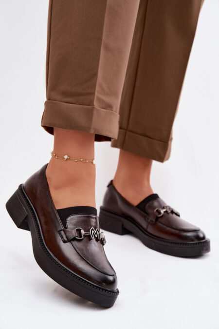 Mokasyny Model Vinceza 39985 Czekolada - Step in style