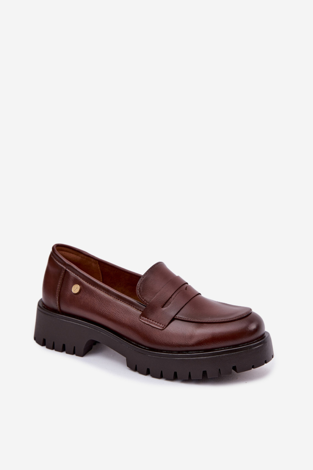 Mokasyny Model Vinceza 18125 Brown - Step in style - obrazek 2