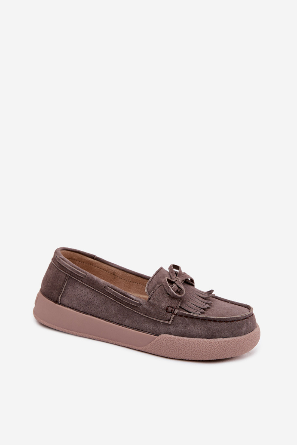 Mokasyny Model Vinceza 93223 Brown - Step in style - obrazek 2