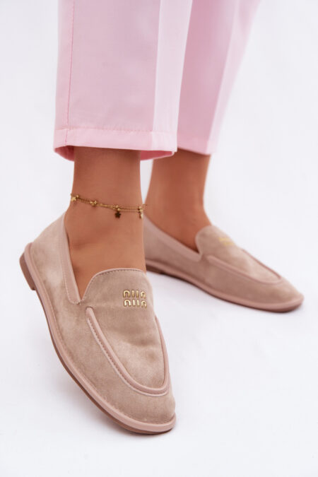 Mokasyny Model Vinceza 62271 Beige - Step in style