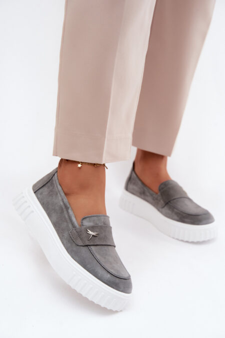 Półbuty Model Vinceza 93218 Dark grey - Step in style
