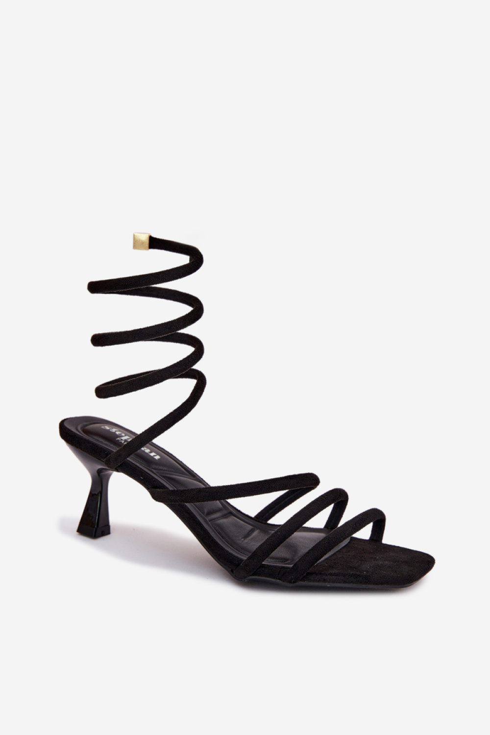 Sandały Model Samara LN-86 Black - Step in style - obrazek 2