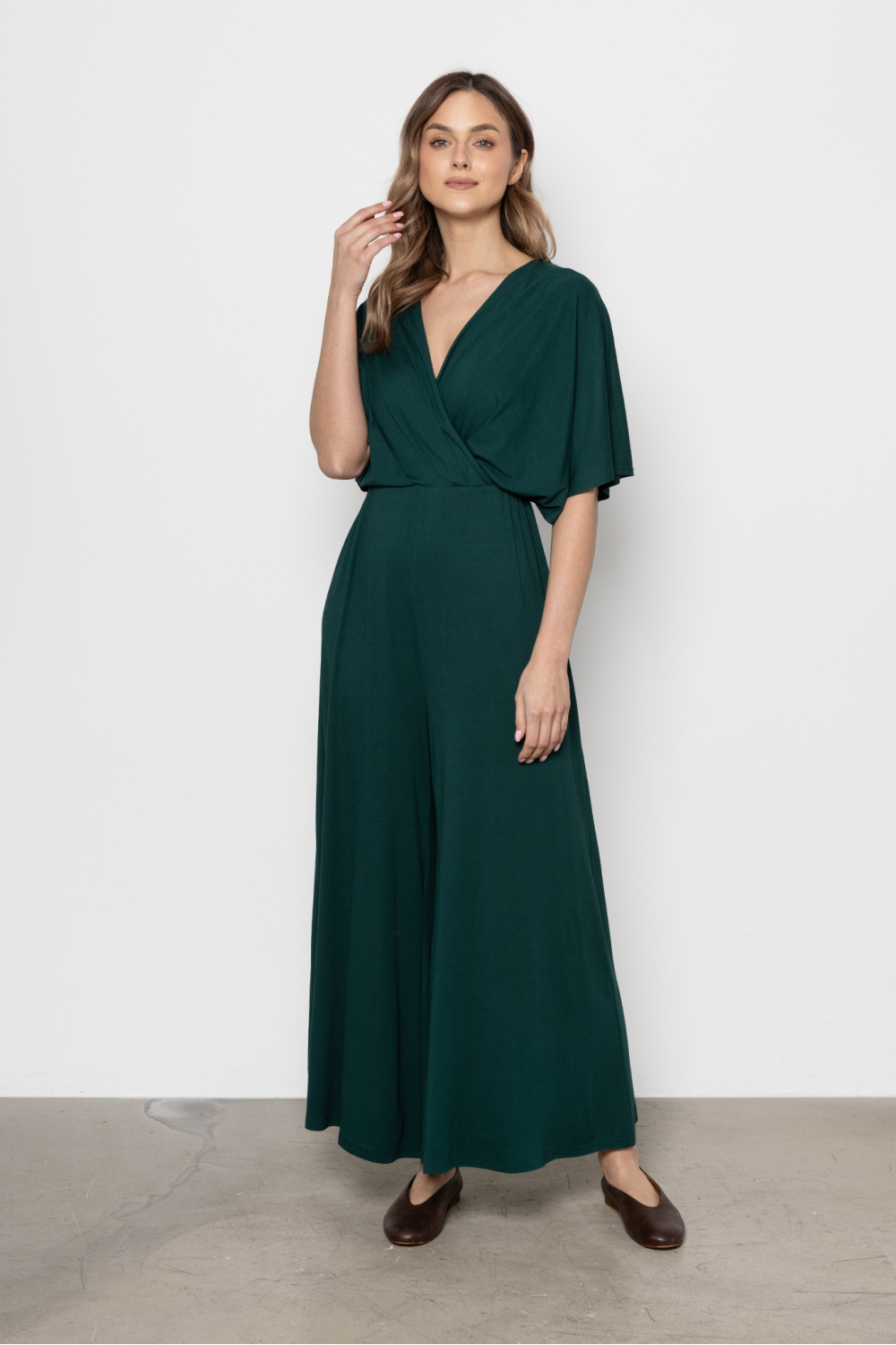 Kombinezon Model A778 Bottle Green - awama