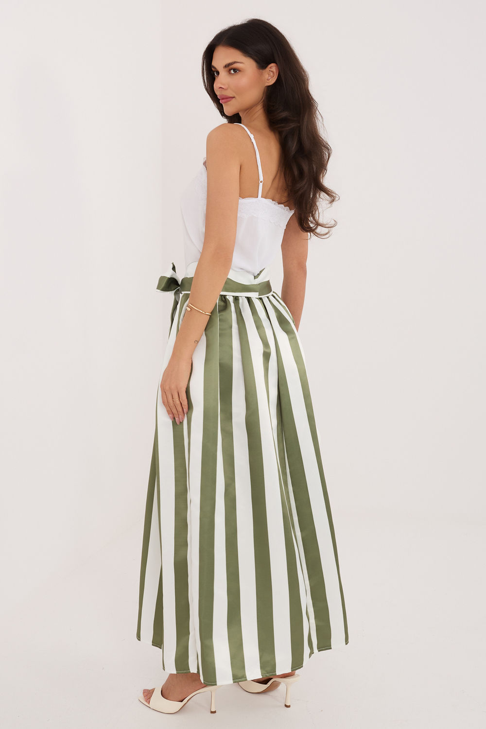 Spódnica Model IT-SD-97576-1.18P Khaki - Factory Price - obrazek 3