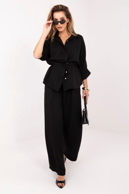 Spodnie Komplet Model MI-KMPL-C352.50 Black - Italy Moda