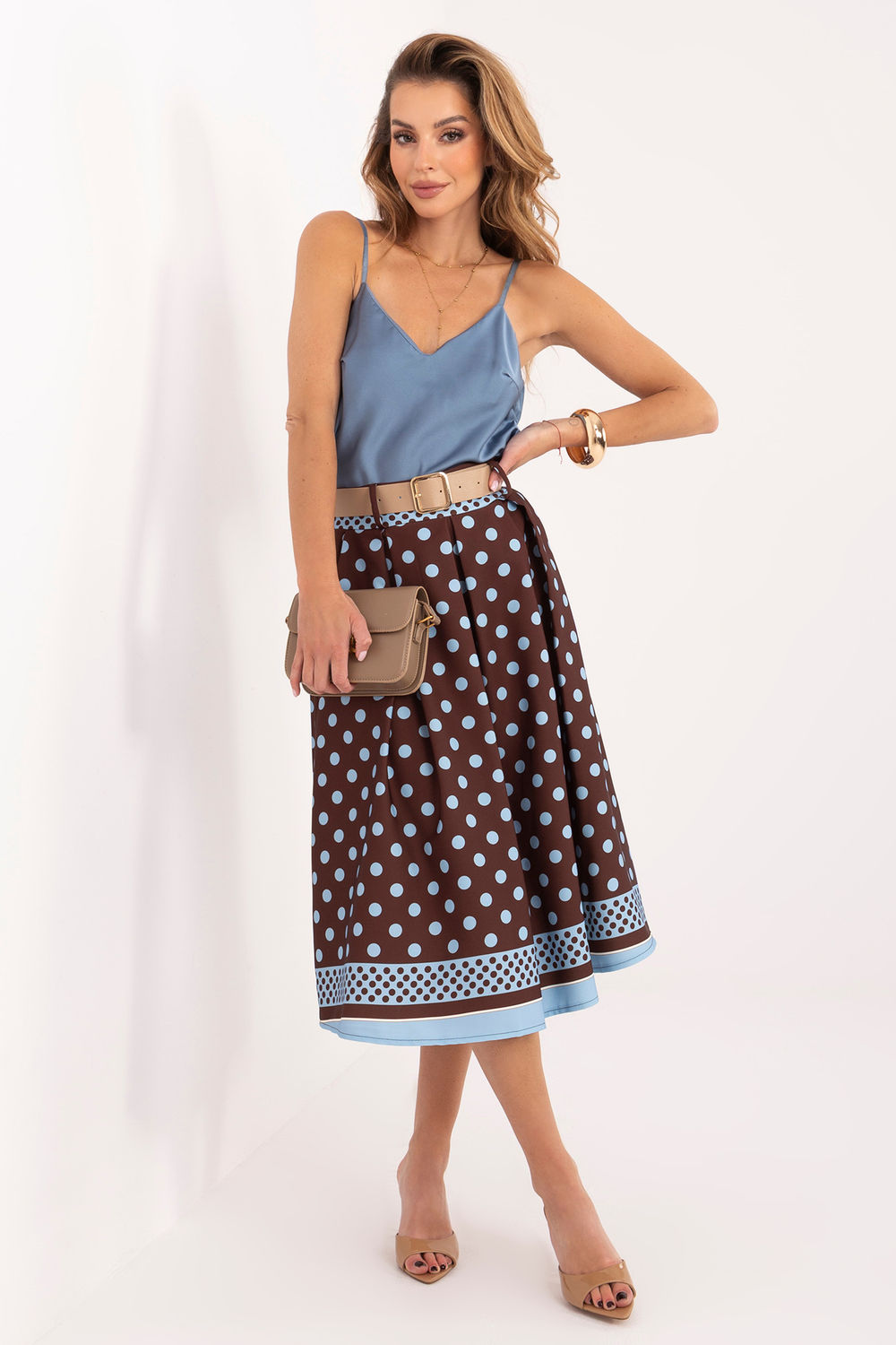 Spódnica Model IT-SD-22729.65 Brown - Italy Moda