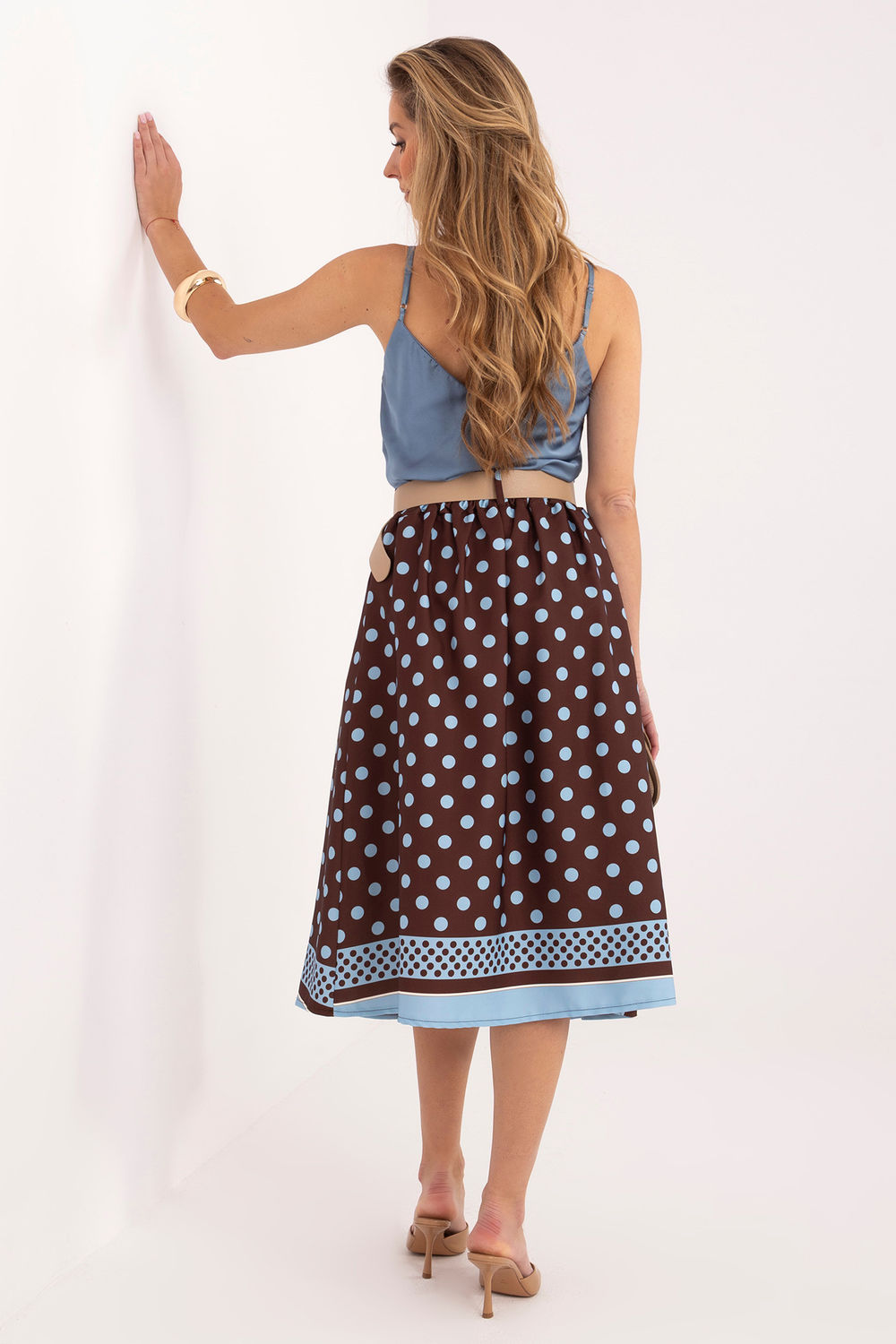Spódnica Model IT-SD-22729.65 Brown - Italy Moda - obrazek 3