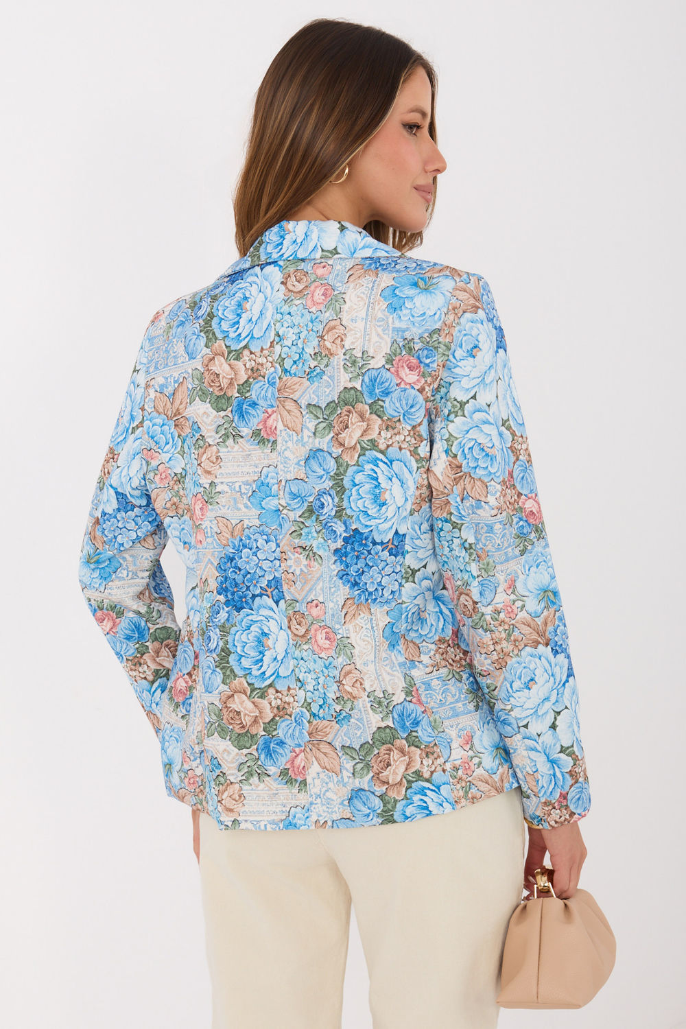 Marynarka Model IT-MA-FL9928.15 Blue - Italy Moda - obrazek 3