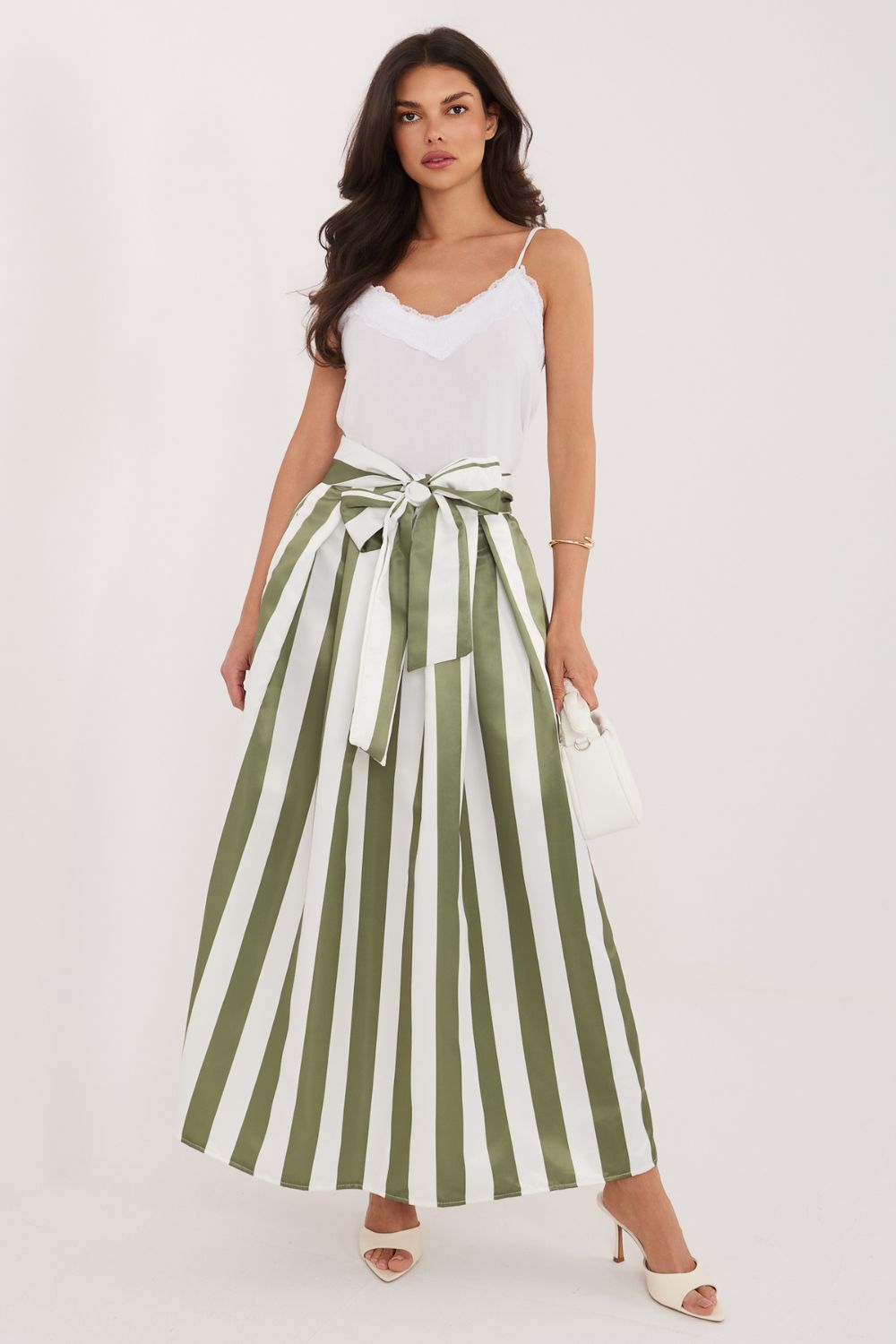 Spódnica Model IT-SD-97576-1.18P Khaki - Factory Price - obrazek 4