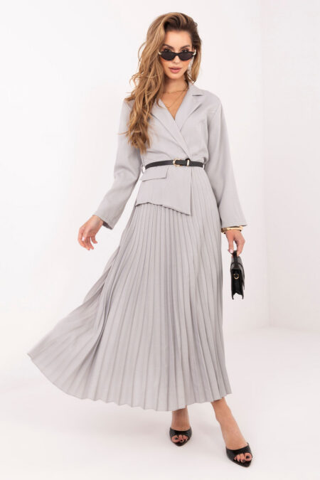 Sukienka Model IT-SK-21599-1.03 Light Grey - Rue Paris