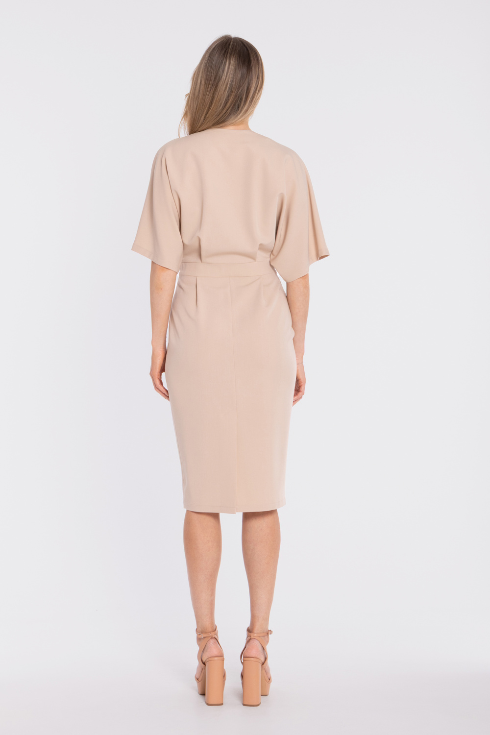 Sukienka Model S434 Beige - Stylove - obrazek 3