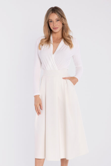 Spódnica Model S430 Śmietana - Stylove