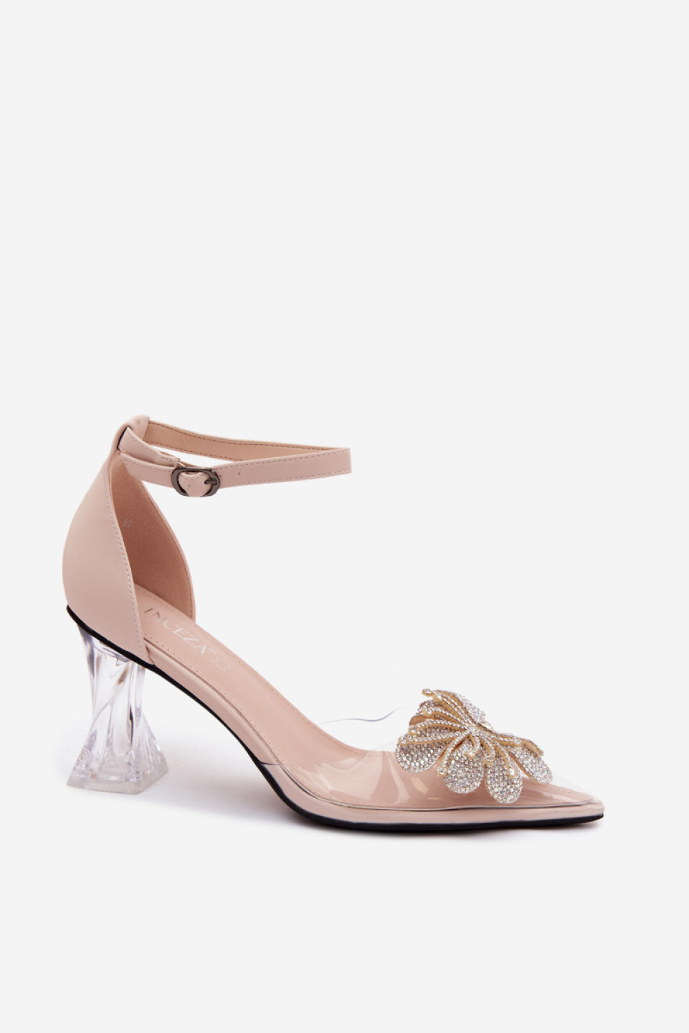 Czółenka Model Vinceza 62295 Beige - Step in style - obrazek 2