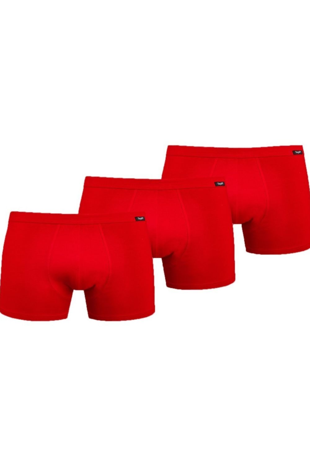 Komplet bokserki Model Levi 801-3 Red - Teyli - obrazek 3