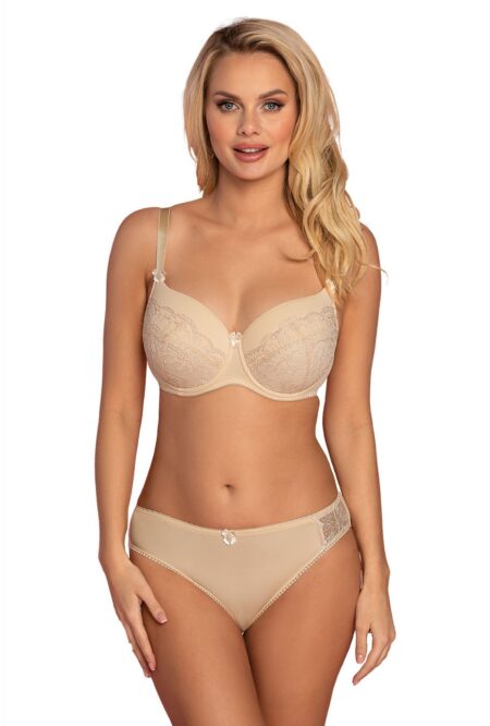 Biustonosz push up Biustonosz Usztywniany Model VB-65 Beige - Vena
